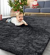 Black Area Rug