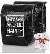 Farest 16oz Reusable Lunch Bag,Insulated Lunch Box for Women&Men,Paper Bag Large Sandwich Tote fo...