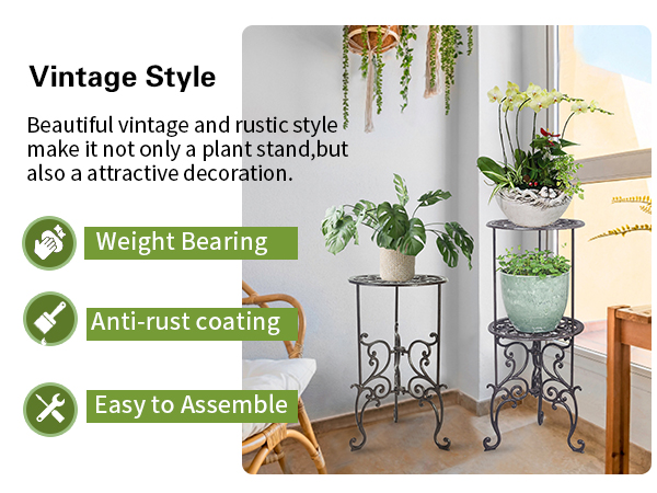 outdoor plant stand
