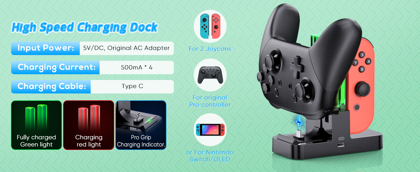 switch controller charger