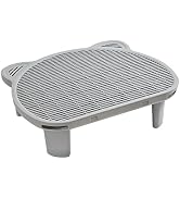 SpaceTime Cat Litter Mat Litter Trapping Mat,20.08"x15.94"x5.91"Large Dual-Layer Cat Litter Box M...