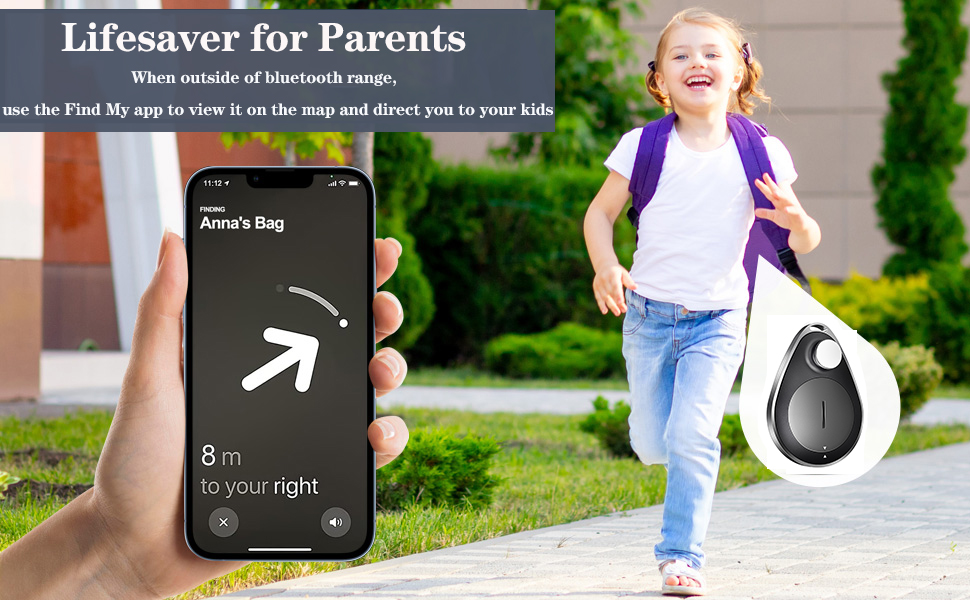 GPS Tracker for Kids Hidden 2PCS