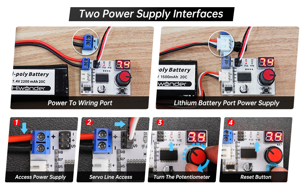 Servo Tester Controller