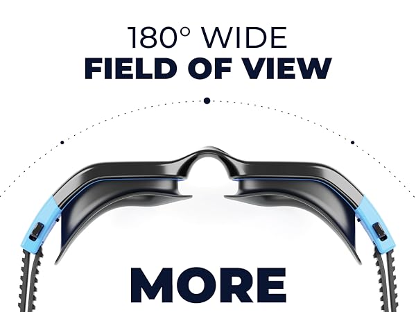 Discover AQTIVAQUA DX Wide View Swim Goggles with a