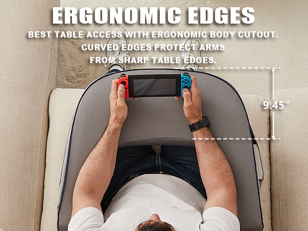 ergonomic reading pillow