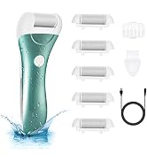 Callus Remover for Feet, Nicebirdie Electric Foot File Callus Removers Rechargeable Waterproof Pe...