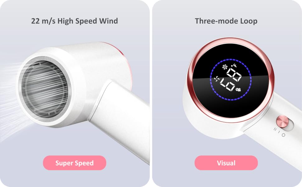 high speed hair dryer with women
