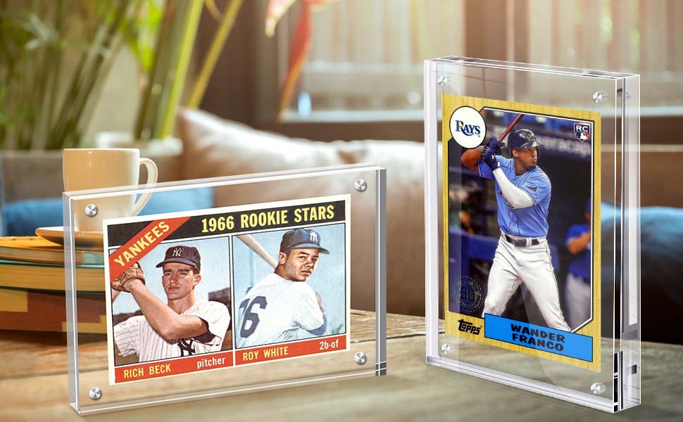 acrylic sports card frame