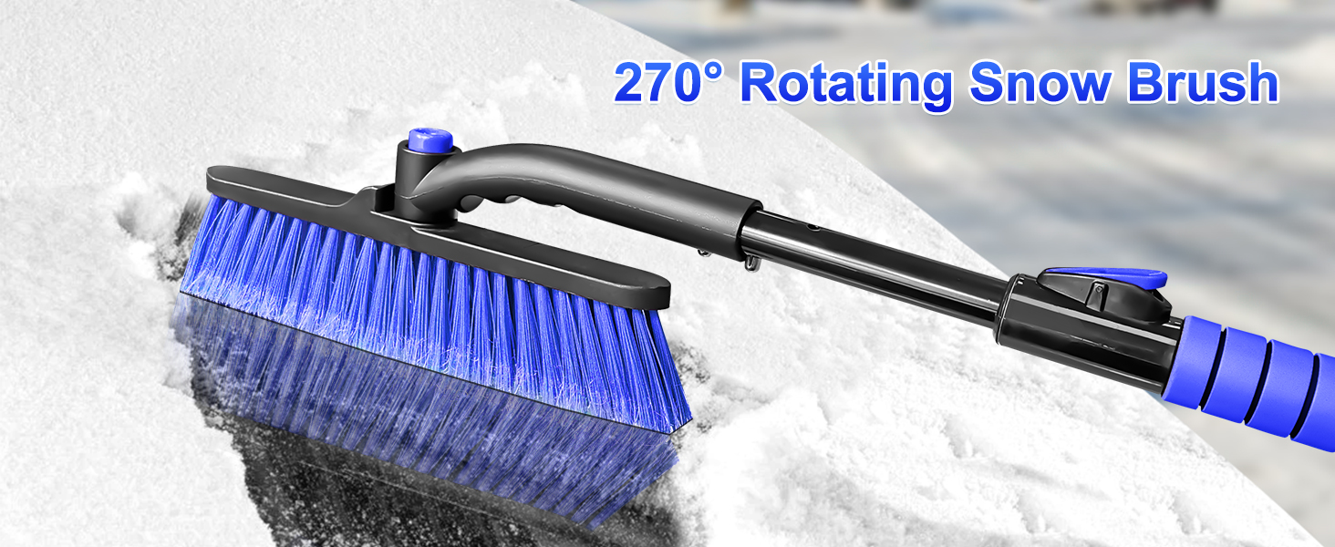 snow brush ice scraper