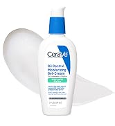 CeraVe Oil Control Moisturizing Gel-Cream, Face Moisturizer for Oily Skin, Niacinamide, Hyaluroni...