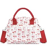 TESAFNG Lunch Box for Women Insulated Lunch Bag Cute Corduroy Lunch Tote Bags Lightweight Reusabl...
