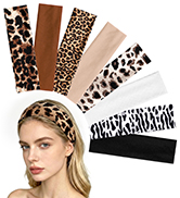 Leopard print hairband