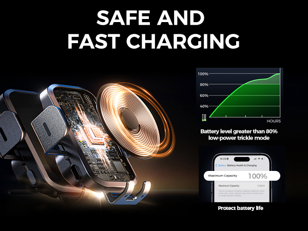 when phone is charging to 80%, it will change to slowly charging mode to protect your phone. ?