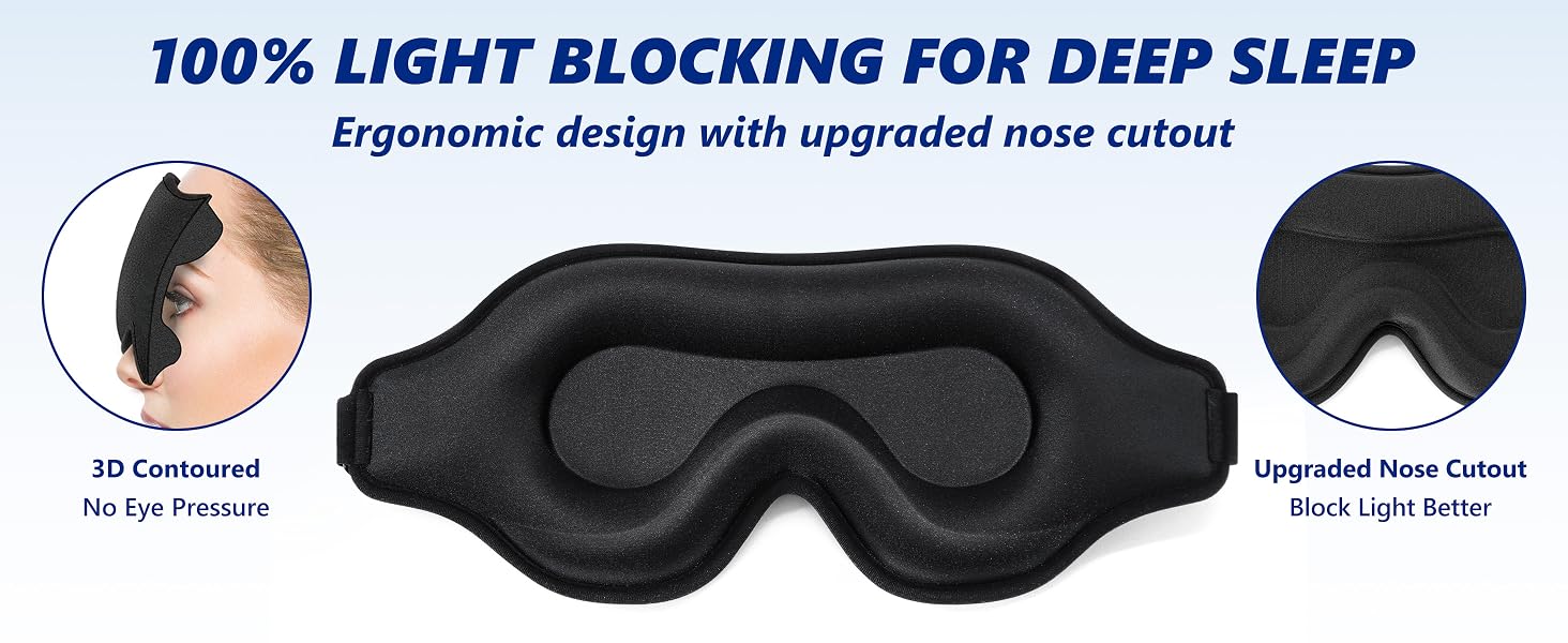 3D sleep mask