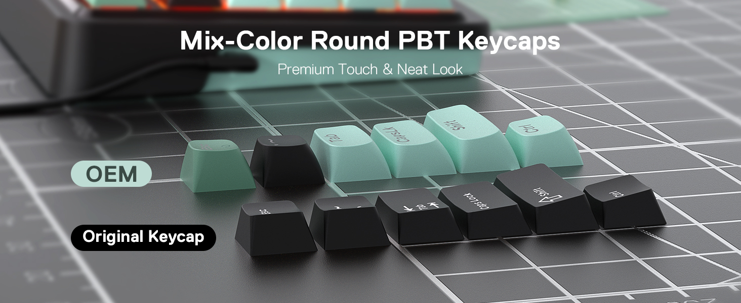 K686 HE PBT KEYCAPS