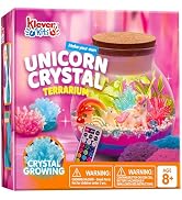 Klever Kits Make Your Own Unicorn Crystal Terrarium Crafts Kit for Kids-Crystal Growing Science 1...