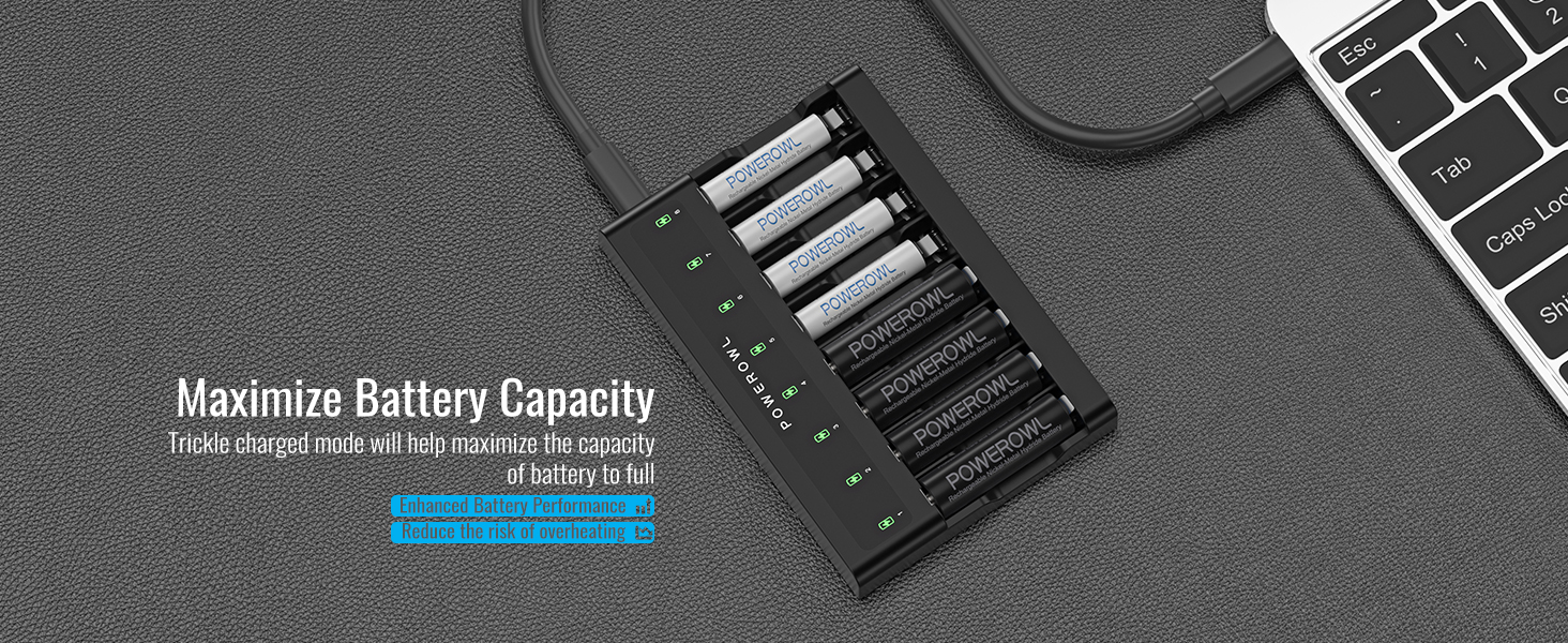 maximize battery capacity