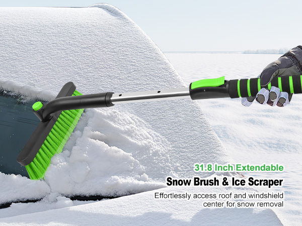 snow brush ice scraper
