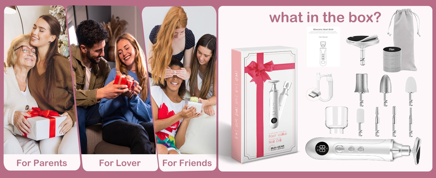 Portable Electric Foot Callus Remover & Nail Dril