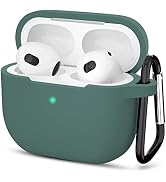 ATUAT Compatible with AirPods 3 Case, Protective Silicone Cover for AirPods 3rd Generation Case 2...
