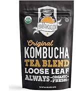 Fermentaholics USDA Certified Organic Kombucha Tea Blend 8 oz | Makes 22 Gallons | Kosher Certifi...