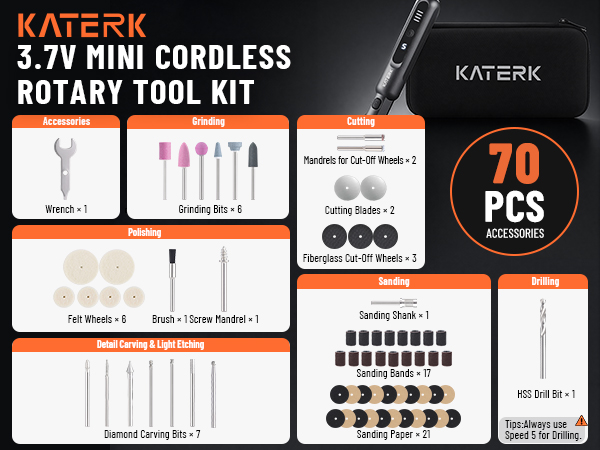 Cordless Rotary Tool Kit