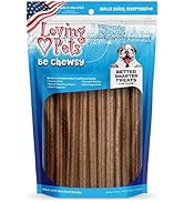 Loving Pets - Be Chewsy Bully Stick Alternative Dog Treat for Small, Medium & Large Dogs (20 Pack...