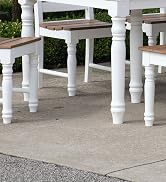 misaya Rectangle Vinyl Tablecloth, Fitted Table Cover, 100% Waterproof, Elastic Edge, Flannel Bac...