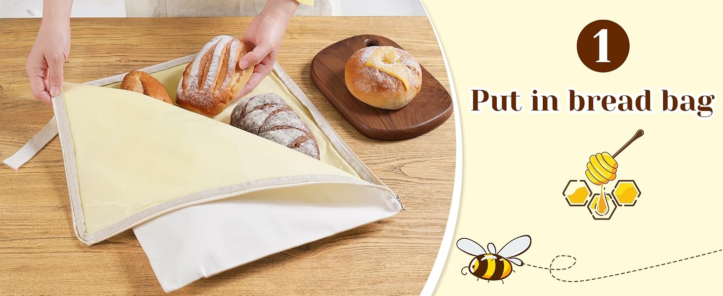 beeswax bread bag