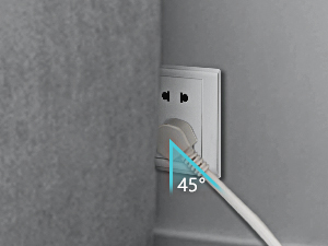 Right Angle Flat Plug