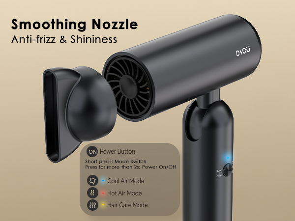 hair dryer with nozzle