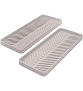 HvOvMvE Silicone Soap Holder, Sponge Holder for Kitchen Sink, Multipurpose Kitchen Soap Tray, Sin...