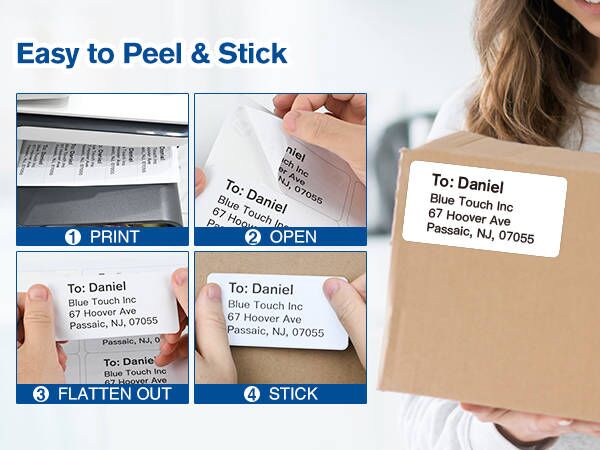 Laser & Inkjet Printer Labels