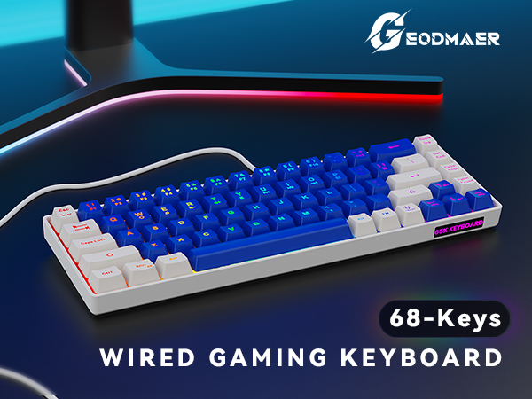 wired gaming keyboard