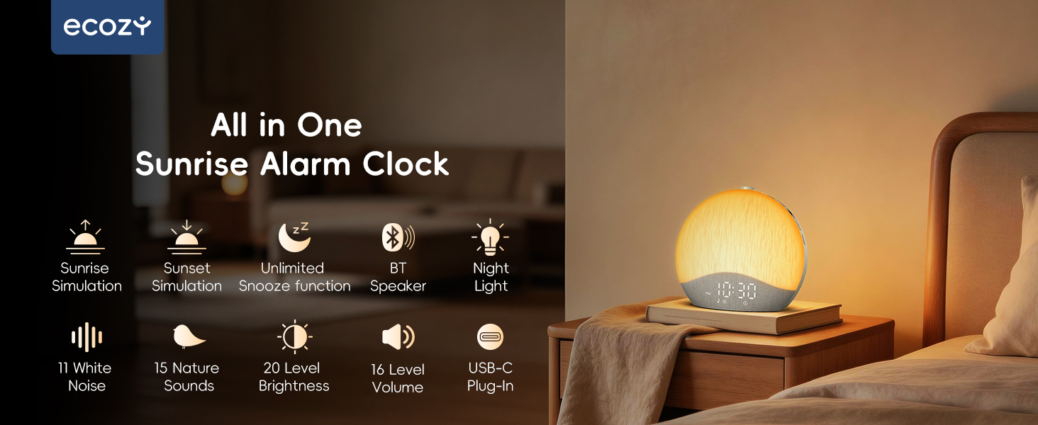 sunrise alarm clock