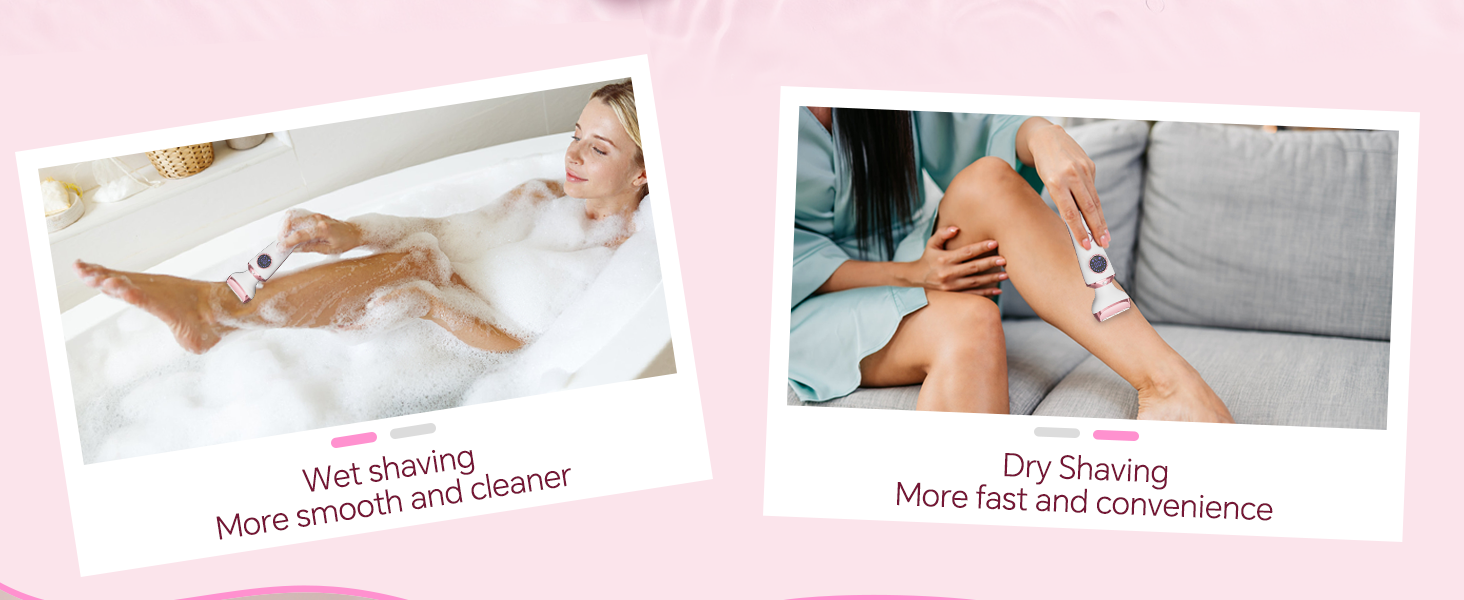 Wet/Dry Painless Hair Removal