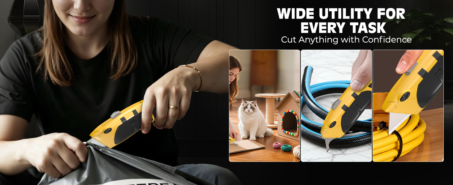 Wide usage of utility knife