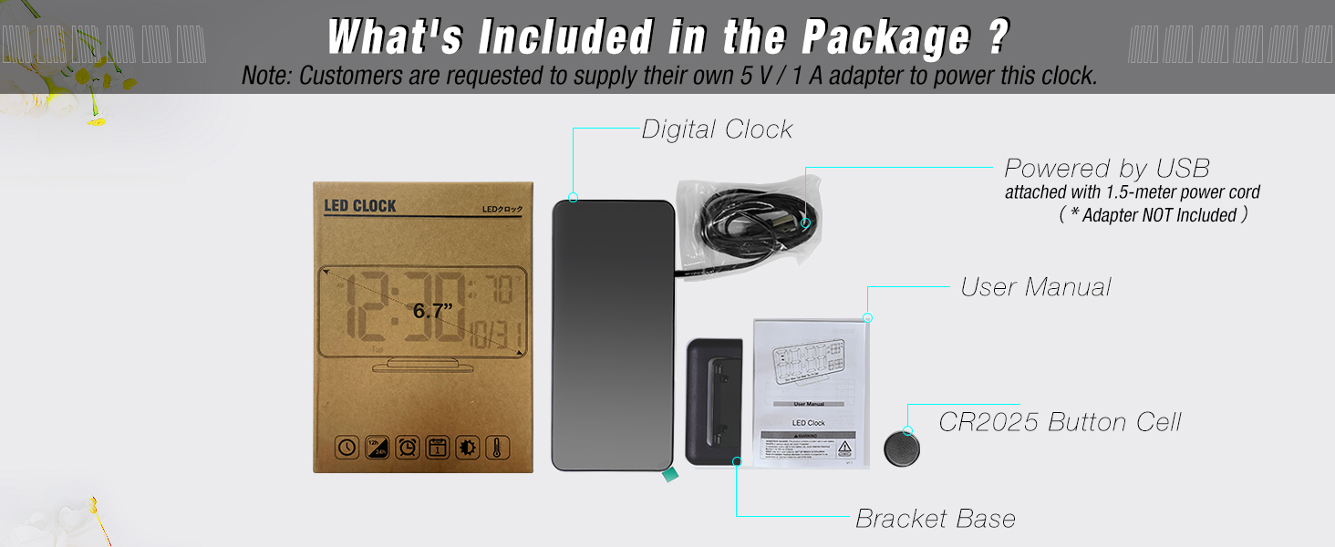 digital clock