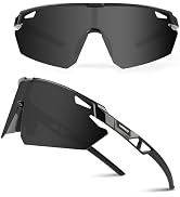 Ukoly Polarized Sports Sunglasses for Men Women,Sun Glasses for Running Cycling Baseball Fishing ...