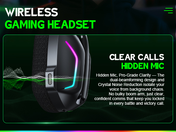 gaming headset wireless