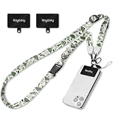 Icycay Phone Lanyard Crossbody, Cell Phone Lanyard for Around The Neck Adjustable Phone Strap, Cu...