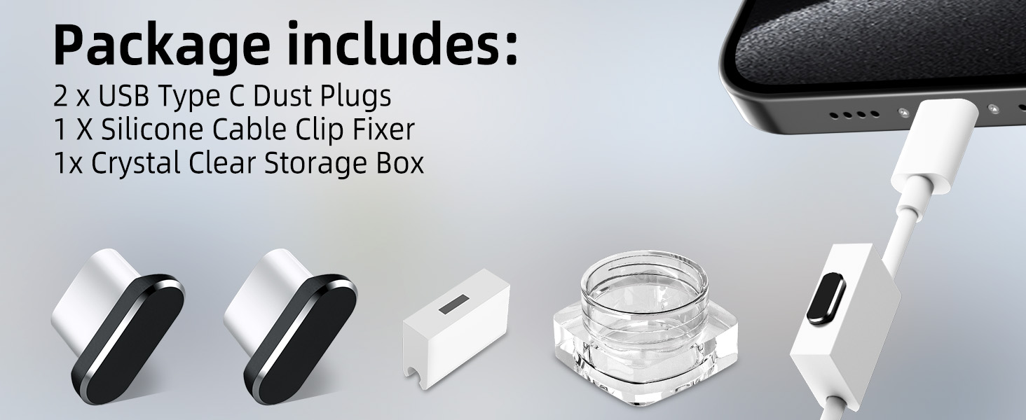 usb c dust plug