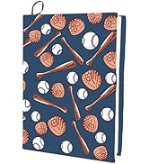CRASPIRE Baseball Sports Stretchable Book Cover Cartoon Washable Reusable Nylon Cloth Elastic Cov...