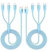 ShSiXin usb cables multi usb charging cable multiple adapters for dorm