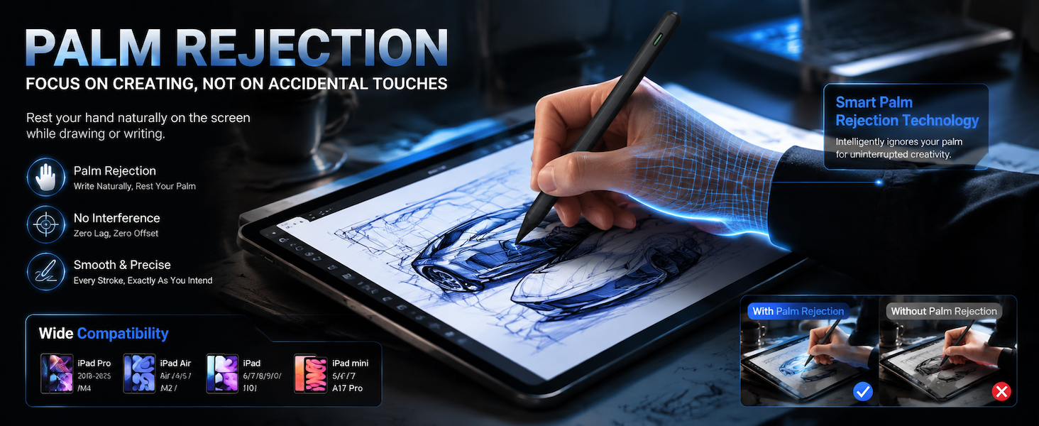 stylus pen for ipad pro 13 inch 2024
