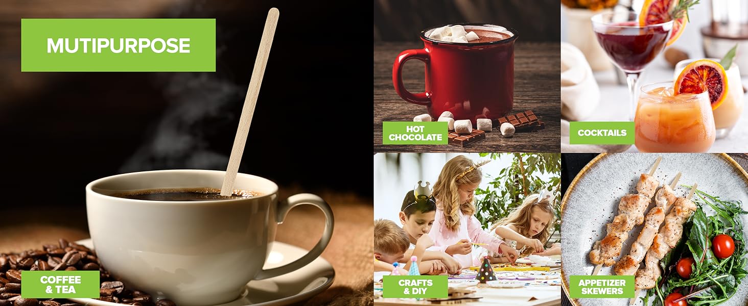 disposable coffee stirrers