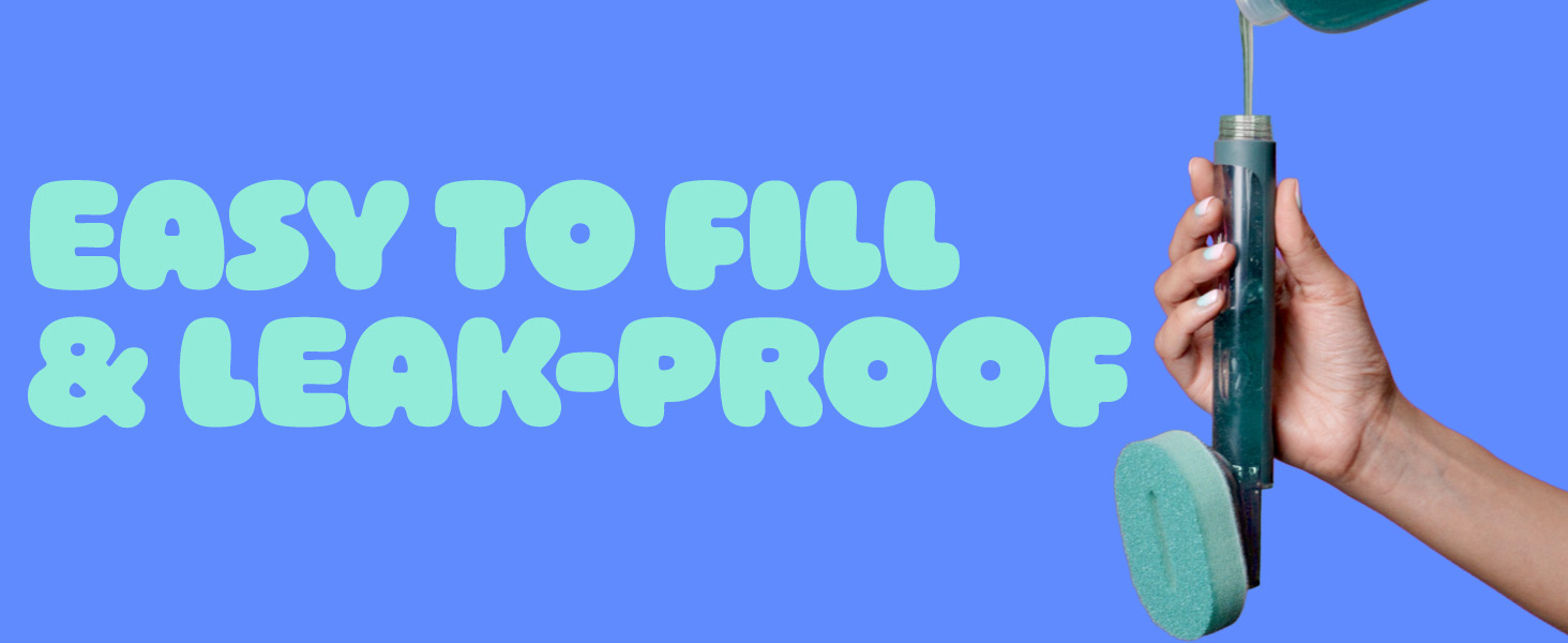 Easy to Fill & Leak-Proof