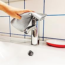 microfiber towels for bathroom,faucet,tile,marble cleaning
