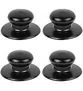4 Pack Pot Lid Knobs,Sonku Universal Kitchen Cookware Lid Replacement Knobs Casserole Kettle Cove...