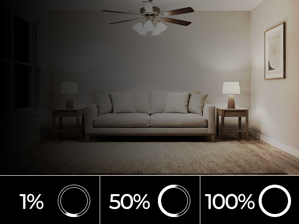Dimming by Remote